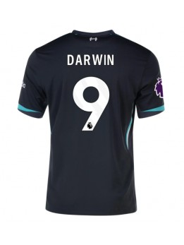 Liverpool Darwin Nunez #9 Auswärtstrikot 2024-25 Kurzarm